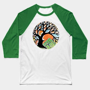 Tree of Life by LowEndGraphics Baseball T-Shirt